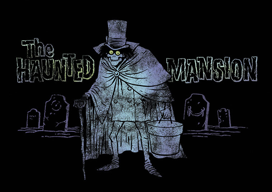 The Hatbox Ghost from Disney's Haunted Mansion
